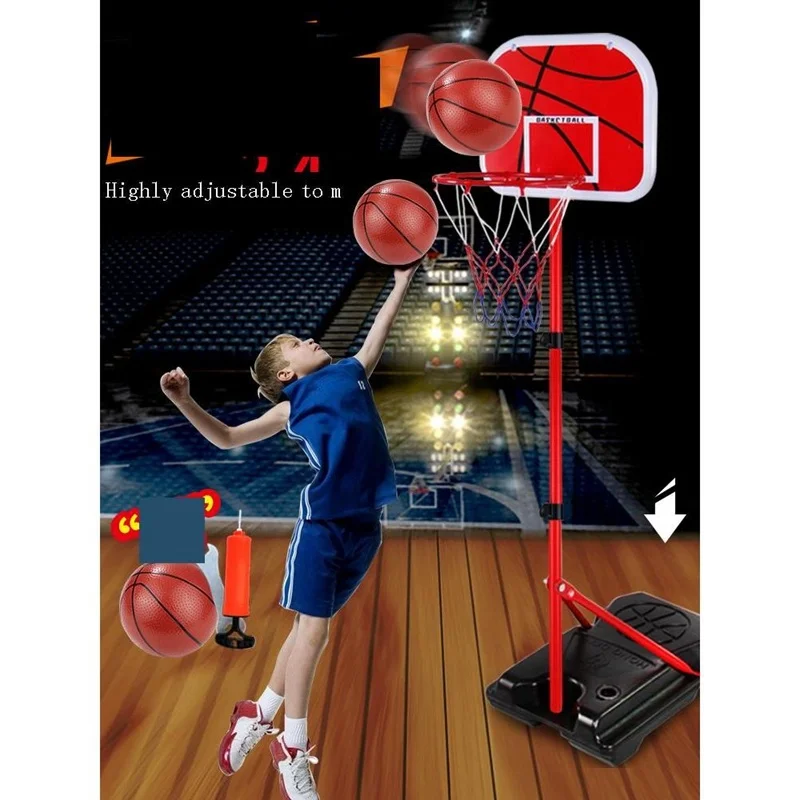 Мини-тренировочная Корзина для детей Детский баскетбольный мяч Детская