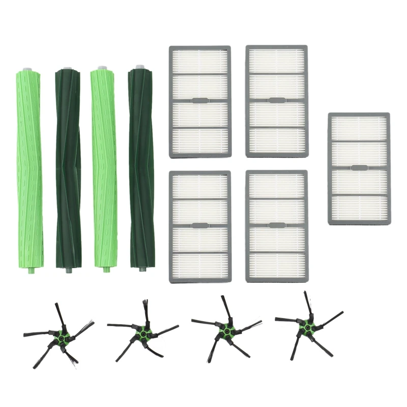 

Replacement Parts of HEPA Filter for IRobot Roomba S9 (9150) S9 + S9 Plus (9550) S Series Main Brush Side Brush