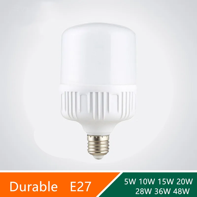 Светодиодный лампы 5 Вт 10 15 20 30 40 50 ручная сборка 220V E27 без мерцания светодиодный