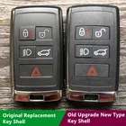 Автомобильный модифицированный чехол для дистанционного ключа для Land Rover Range LR2 LR4 SVO SVX SVR для Jaguar, улучшенная сменная крышка ключа