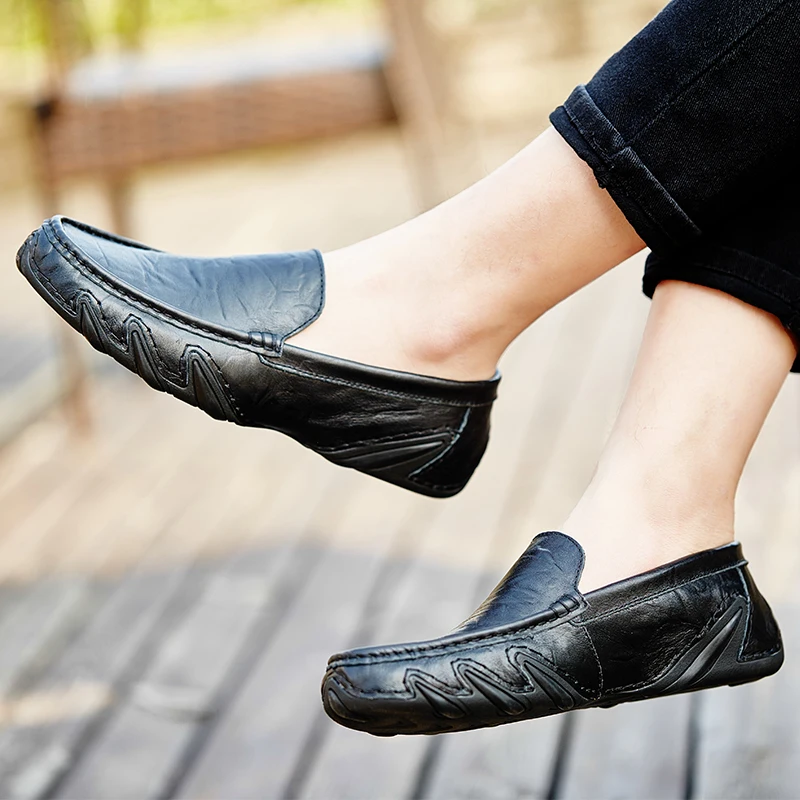 

Leisure Shoes Zapatos Hombre Casual Cuero Shoes Spring Men Leather Male Shoe Causal For Breathable Casuales Mens Man