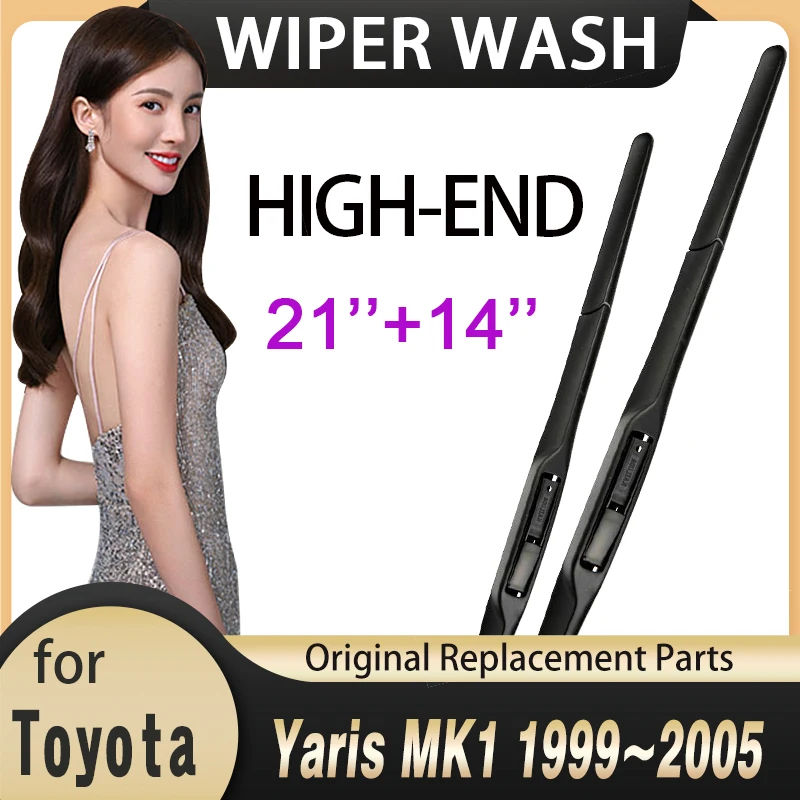 

Car Wiper Blades Windscreen for Toyota Yaris 1999~2005 MK1 Front Window Wipers Blades Car Accessories 2000 2001 2002 2003 2004
