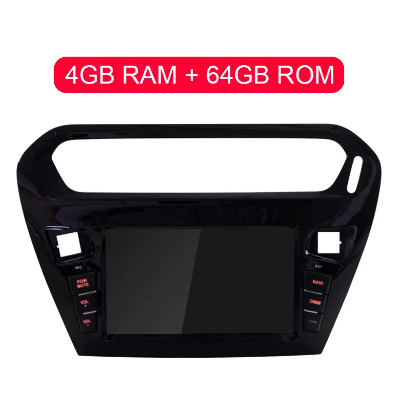 4g ram 64g rom Besina Android 9,0 dvd-плеер для peugeot 301 Citroen Elysee радио 2013 Мультимедиа gps Navi wifi Octa C - Цвет: 4g ram 64g rom