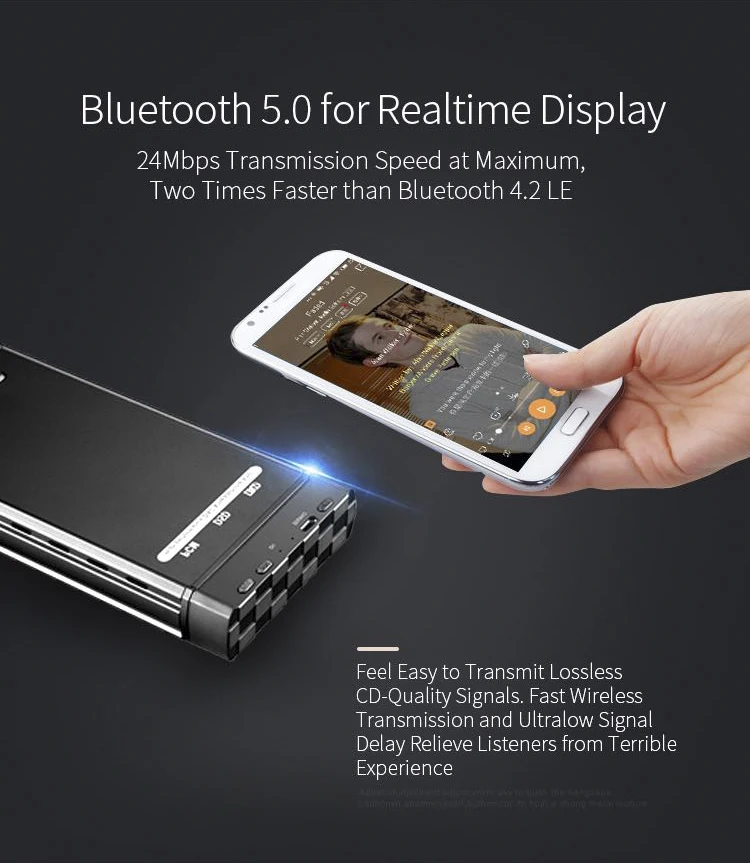 XDUOO Bluetooth 5,0 приемные аксессуары 05BL Bluetooth цифровой проигрыватель для усилителя наушников XD-05 беспроводной