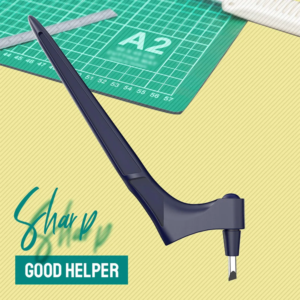 

Режущие инструменты для рукоделия, вращающийся на 360 градусов нож для резки бумаги с 3 сменными лезвиями, режущий нож для рукоделия, художест...