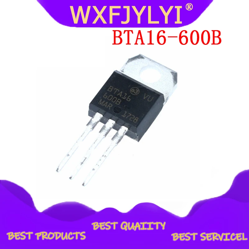 10 шт. BTA16 600B 220 600 TO220 16 600V 16A триакс Новый и оригинальный|c c| |