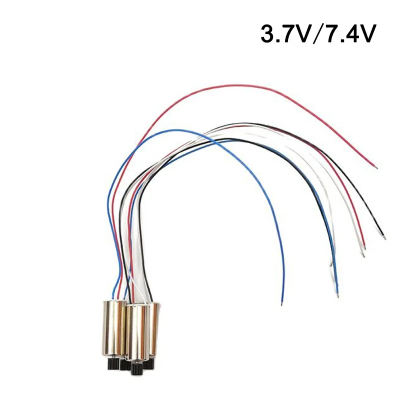 Запасная часть двигателя 3,7 в/7,4 в CW CCW Для S167 S166 S604 RC Drone S167GPS квадрокоптера