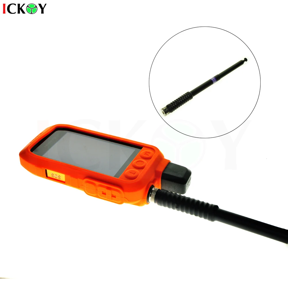 

Telescopic Replacement Black Antenna + Silicone Protective Protect Case for Garmin Alpha 200i Alpha200i Handheld GPS Accessories