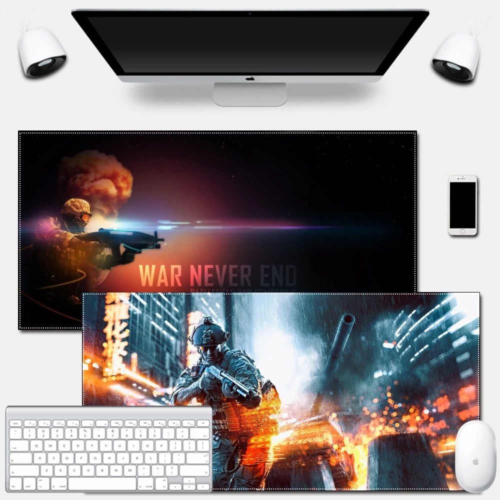 

Коврик для мыши Настольный коврик большой мультяшный аниме Сексуальный игровой высококачественный черный крутой мужской коврик большого ...