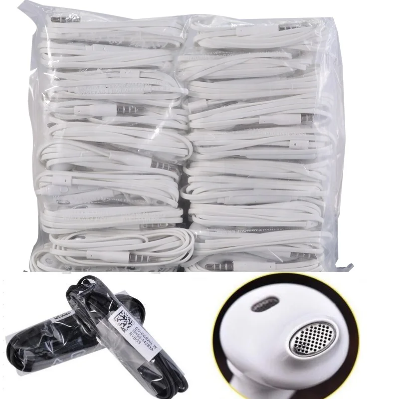 10 шт./лот 3 5 мм наушники вкладыши для S6 гарнитура с микрофоном MP3 4 Samsung Galaxy S8 S7 Xiaomi