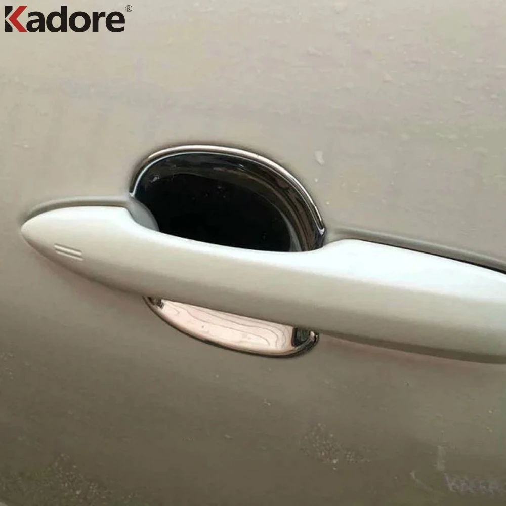 Для Toyota Prius 2016 2017 2018 ABS Хромированная дверная ручка крышка чаши протектор дверной