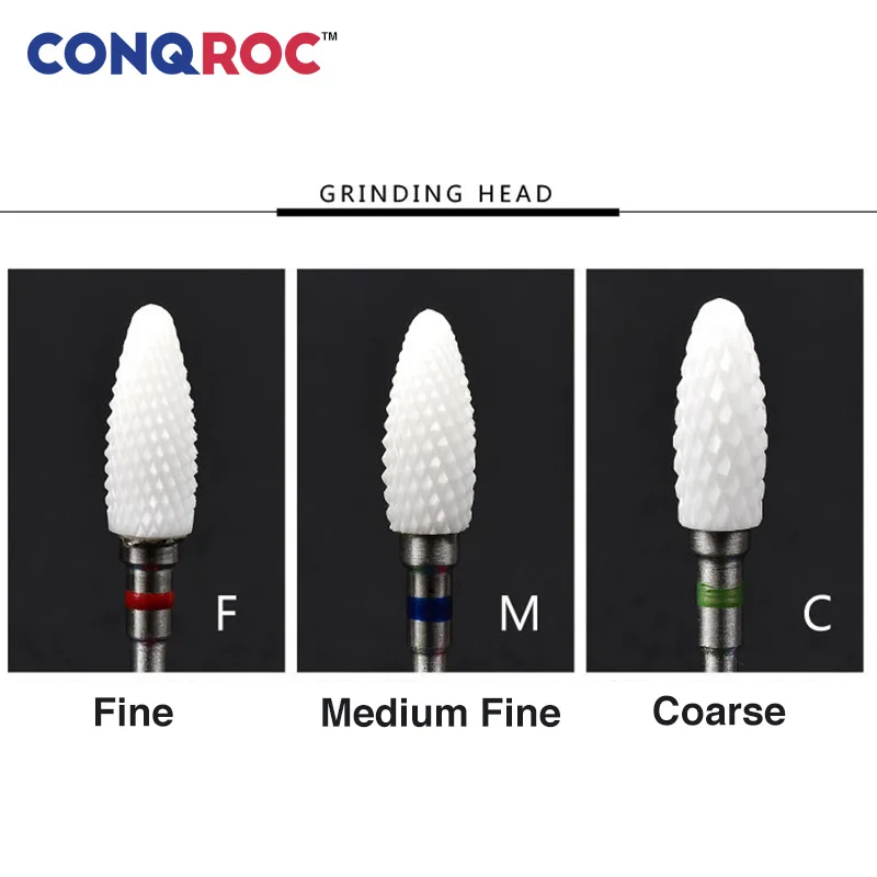 Керамическая фреза абразивная шлифовальная насадка для ногтей сверло 2 35 мм