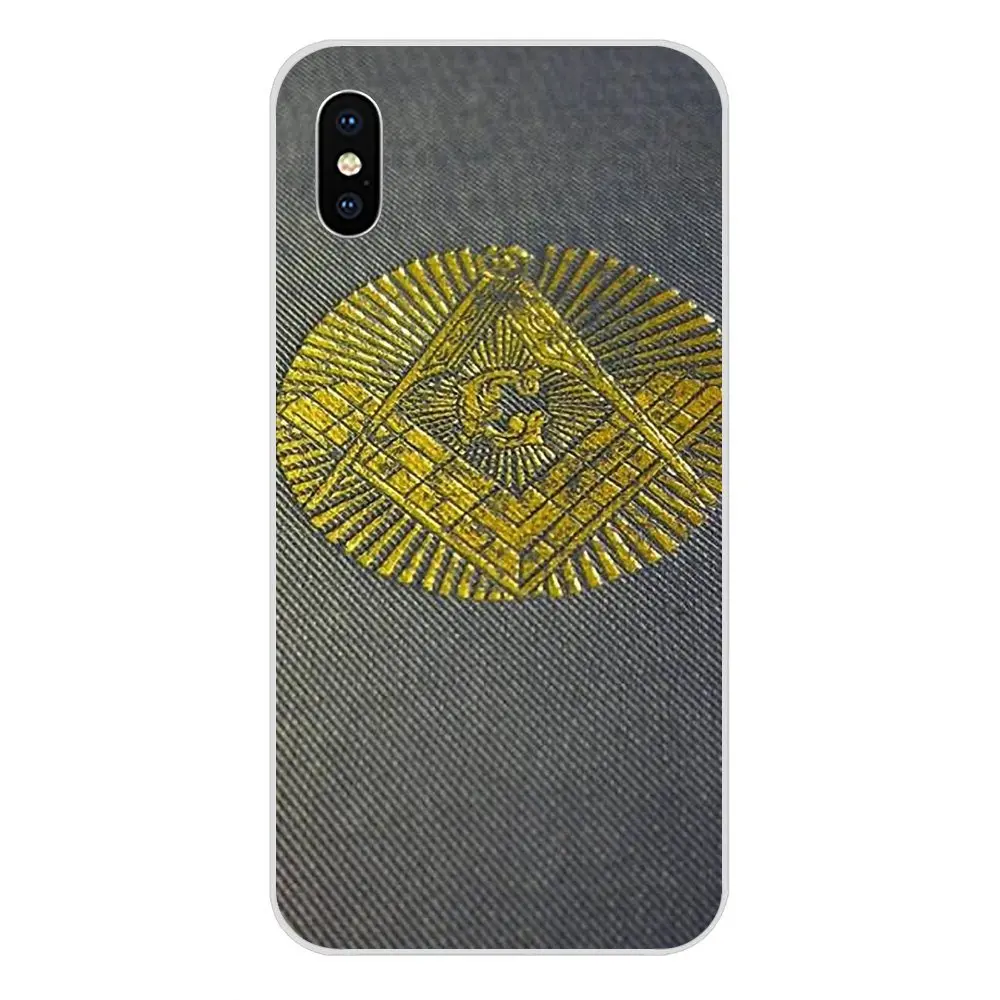 TPU Live Love Phone для Apple iPhone 4 4S 5 5C 5S SE 6 6S 7 8 Plus X XS Max XR Masonic Logo | Мобильные телефоны и