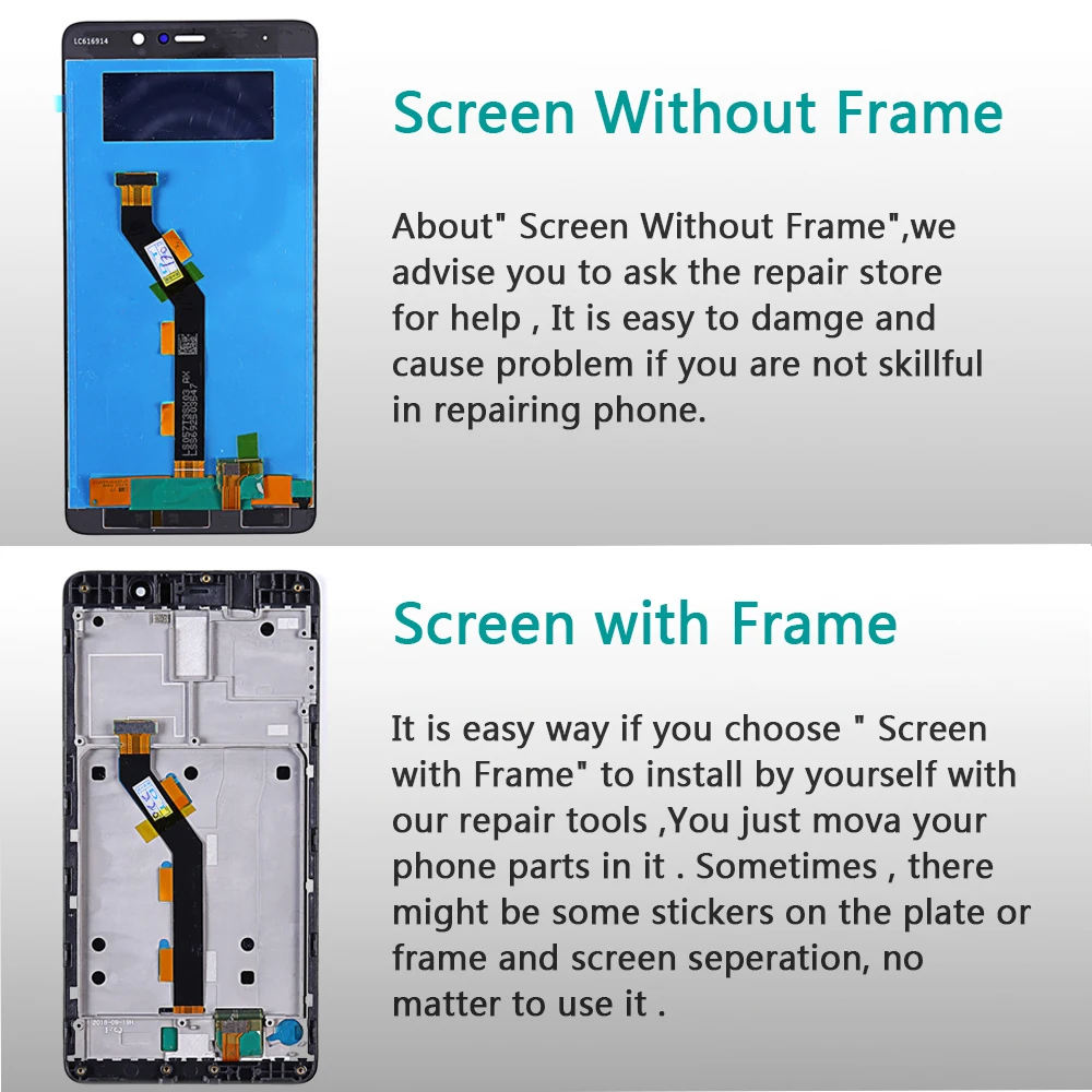 100% протестированный ЖК-дисплей для Xiaomi Mi5s plus 5 7 дюймов дигитайзер сенсорный экран