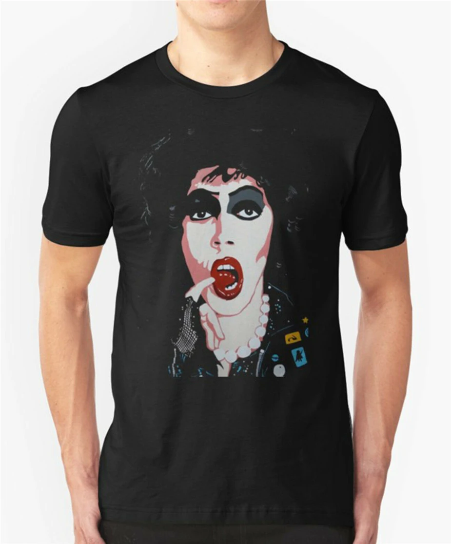 Dr Frank N Furter футболка с Рокки хоррор картина шоу фильм музыкальный 2 Топы