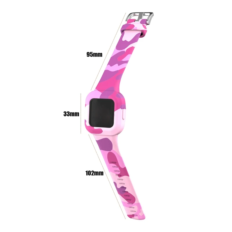

Multicolor Silicone Strap Wristband Watch Band Wrist Strap For GarminFit JR3 Vivofit JR 3 Strap Accessories