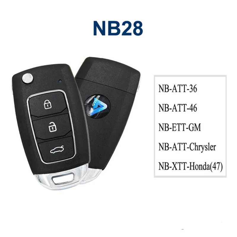 

2pcs NB28 NB Series Universal Multi-functional 3 Button Remote Control for KD900 KD900+ URG200 KD-X2 MINI KD KD-X2