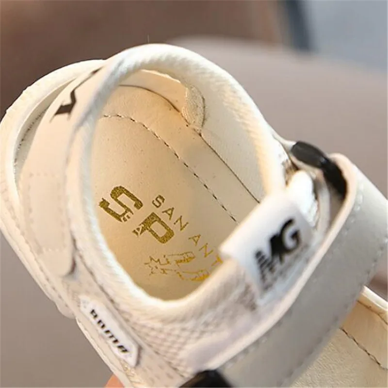 Сандалии для мальчиков и девочек пляжная обувь в стиле пэчворк спортивные