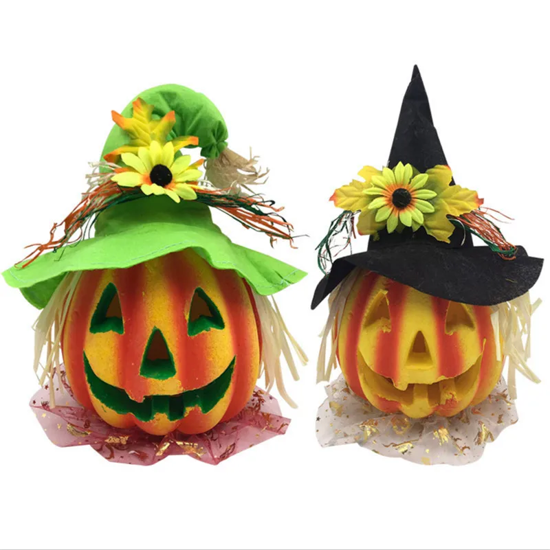 

Halloween Lantern with Hood Pumpkin Lantern Funny Pumpkin Bucket Dress Up Props Set Up Activities Atmosphere Halloween Decoratio