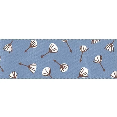 Новинка 25 мм 5 ярдов Праздничная лента для упаковки выпечки Одуванчик печать