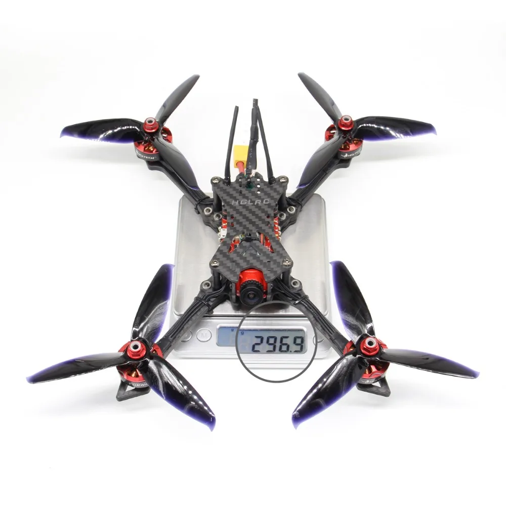 HGLRC BATMAN220 220 мм FPV гоночный Дрон Airbus F4 OSD управление полетом VTX передатчик FPV передатчик 2450 кв двигатели 5152 пропеллер