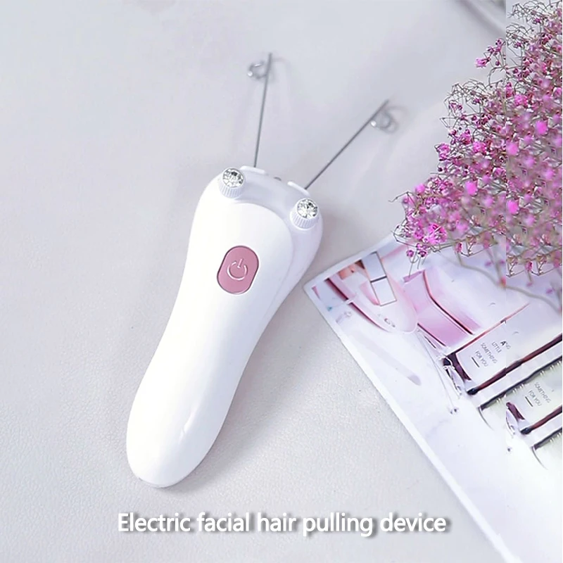 Electric Epilator Body Facial Leg Hair Removal Growth Inhibitor Women Effective Defeatherer Cotton Thread Depilator | Бытовая техника