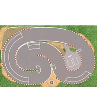 mosquito car simulation drift track runway racetrack for rc 128 124 drz amg miniz