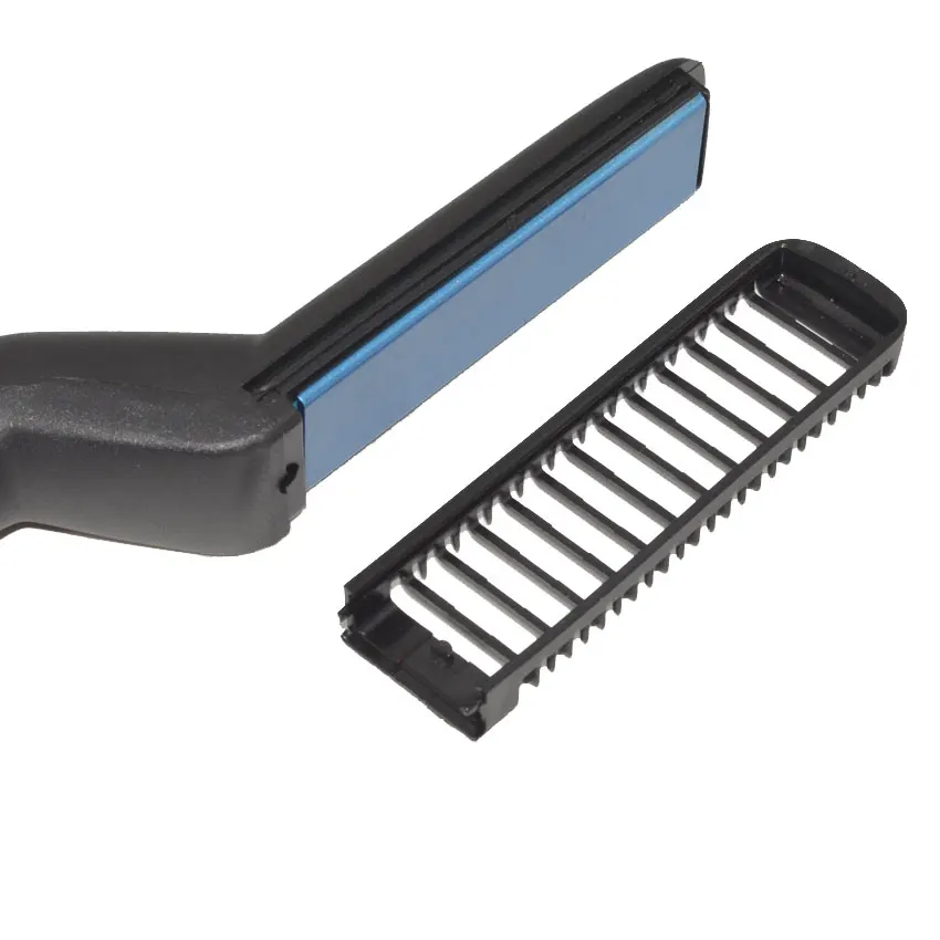 Мужской быстрый выпрямитель для бороды стайлер расческа выпрямления