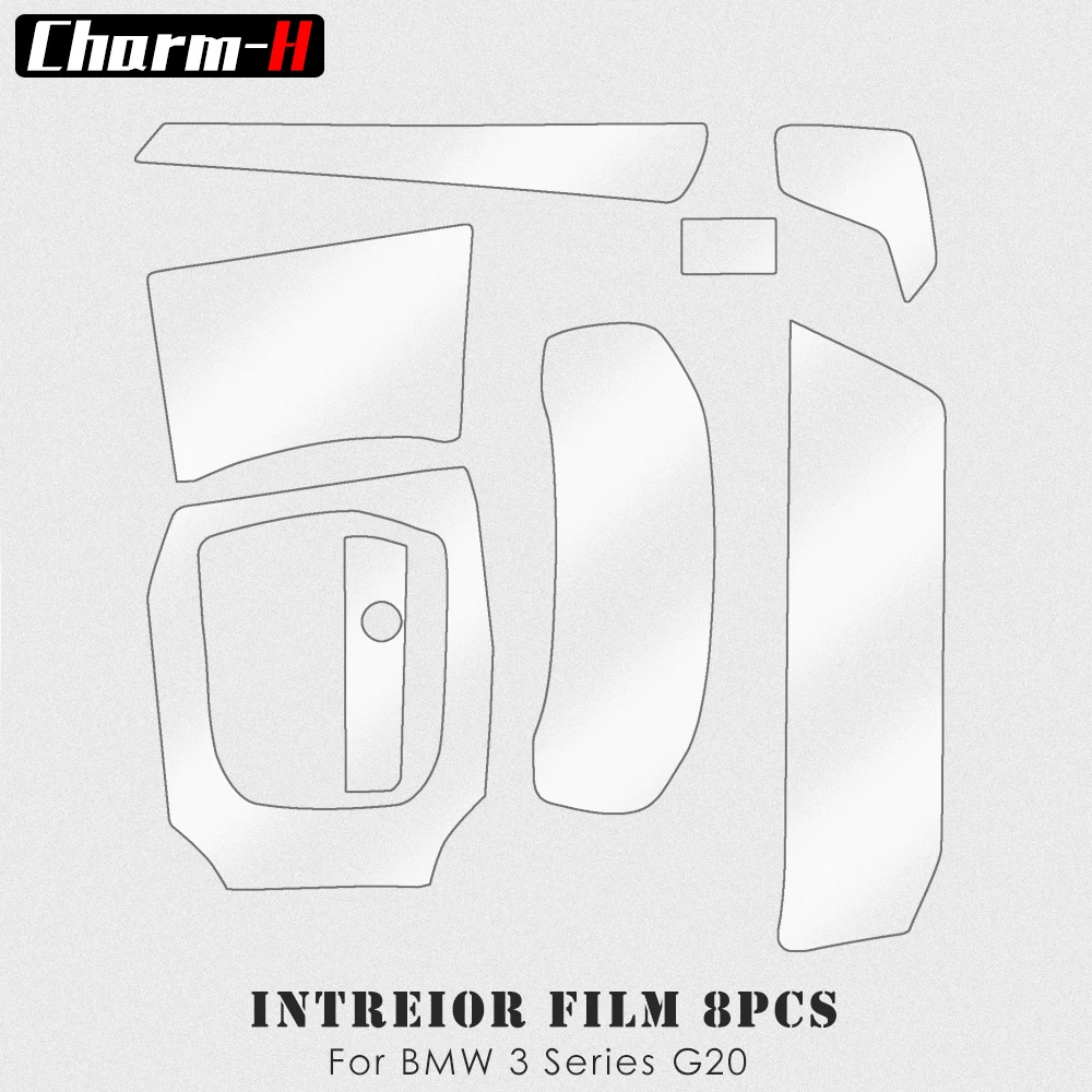 for bmw 3 series g20 2019 2020 right hand driver car door center console media central ac navigation screen tpu protector film free global shipping