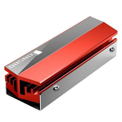Jonsbo M.2 радиатор SSD кулер для M.2 2280 твердотельный жесткий диск радиатор полностью алюминиевый радиатор - Цвет лезвия: Red