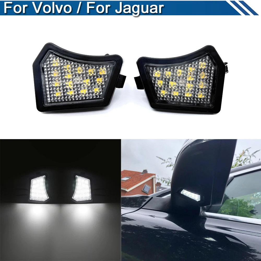 Фото 2 шт. светодиодные лампы для зеркала Jaguar XJ X350 X358 X351 XF X250 X260 XE X760 | Автомобили и