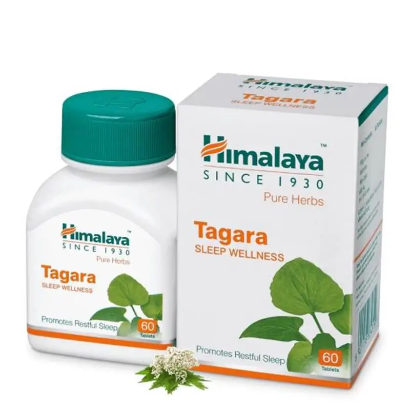 

Himalaya Tagara Support healthy sleep Natural Ayurveda Herbs 60tabs/bottle
