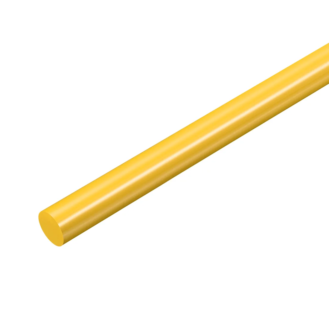 

uxcell Plastic Round Rod, Polyoxymethylene Rods, 8mm Dia 50cm Length Engineering Plastic Round Bars 8mm 1pcs Yellow