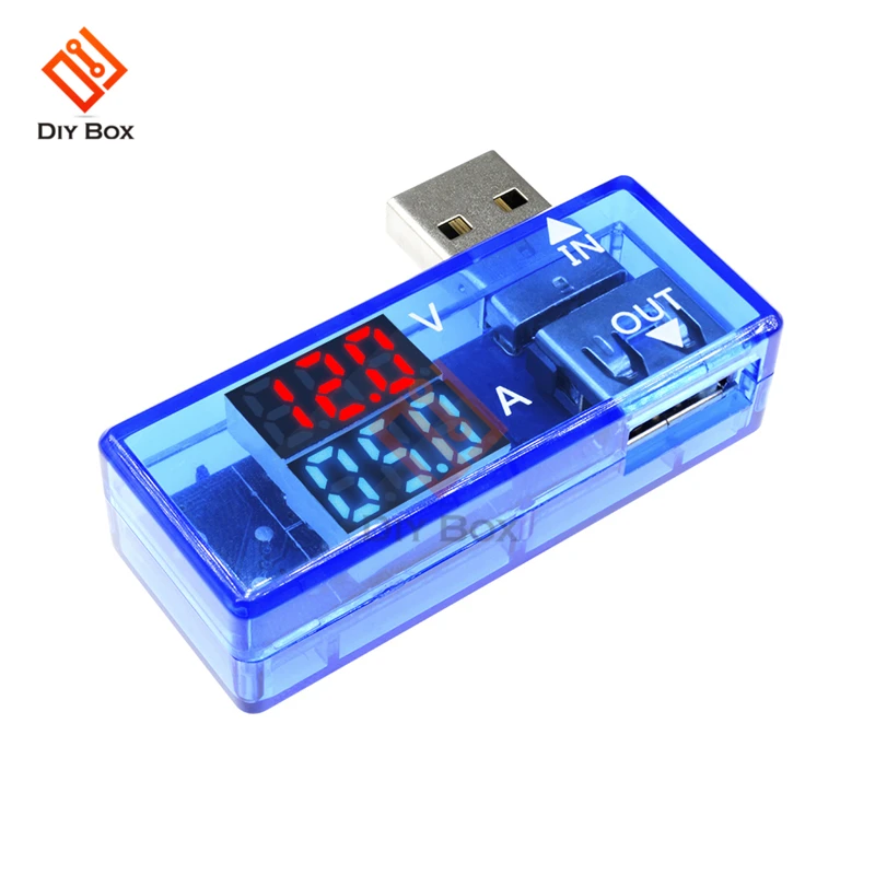 Светодиодный вольтметр с двойным usb-портом, амперметр, тестовый детектор, тестовый детектор er для автомобиля, мотоцикла, вольт, усилитель, детектор Doctor Meter Monitor