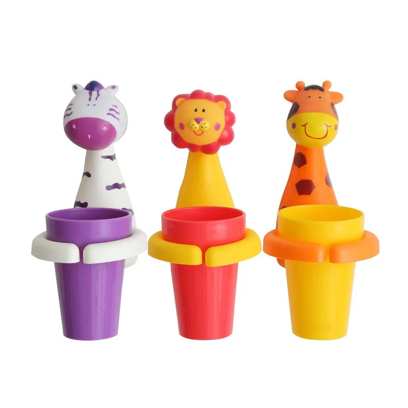 Детская настенная полка чашка для полоскания рта милый мультяшный настенный