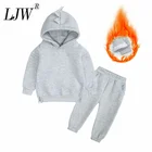 Новинка 2022, популярный весенне-осенний детский флисовый пиджак и брюки, комплект из двух предметов, флисовый костюм для мальчиков и девочек, костюм среднего и большого размера, lei