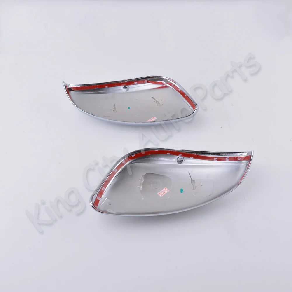Крышка QX 1 пара для Peugeot 2008 208 14 17 хромированная крышка внешнего зеркала заднего