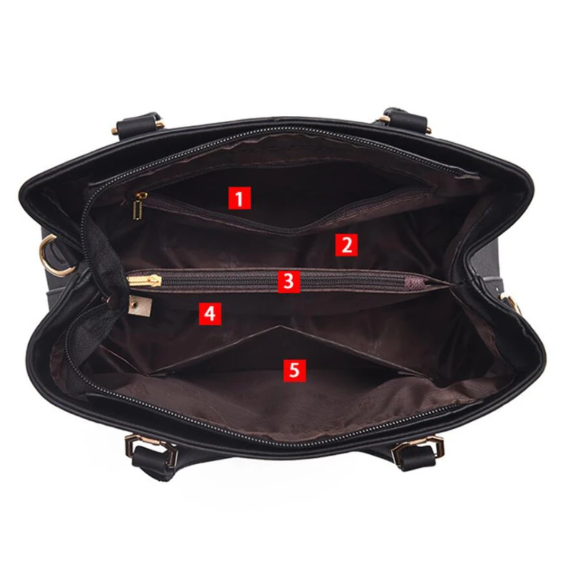 

Fashion Casual Luxury Designer Crossbody Bag Ladies PurseBag PU Leather Large Capacity Woman Handbag Grid Shoulder Bag KL756