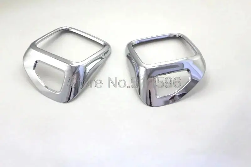 Fit For Jeep Renegade 2015 2016 ABS Chrome Rear Taillight Tail Light lamp Cover Trim tail Lamp Hoods Car Accessories 2pcs | Автомобили и
