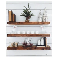 bk home wood solid decorative 3l%c3%bc flying shelf bookcase flower bed accessories rack