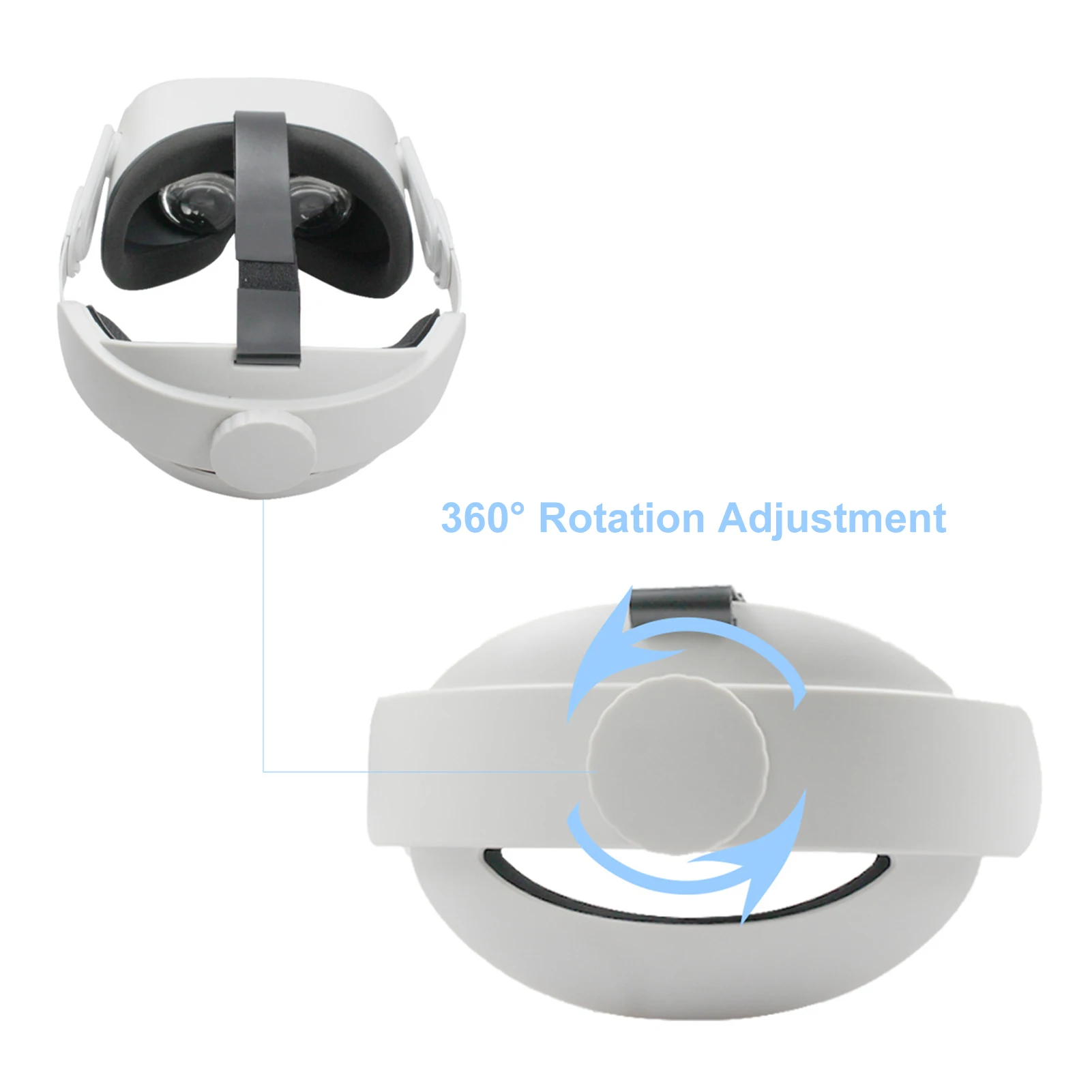 Регулируемый ремешок для Oculus Quest 2 головы VR Elite удобный улучшения поддержки Forcesupport