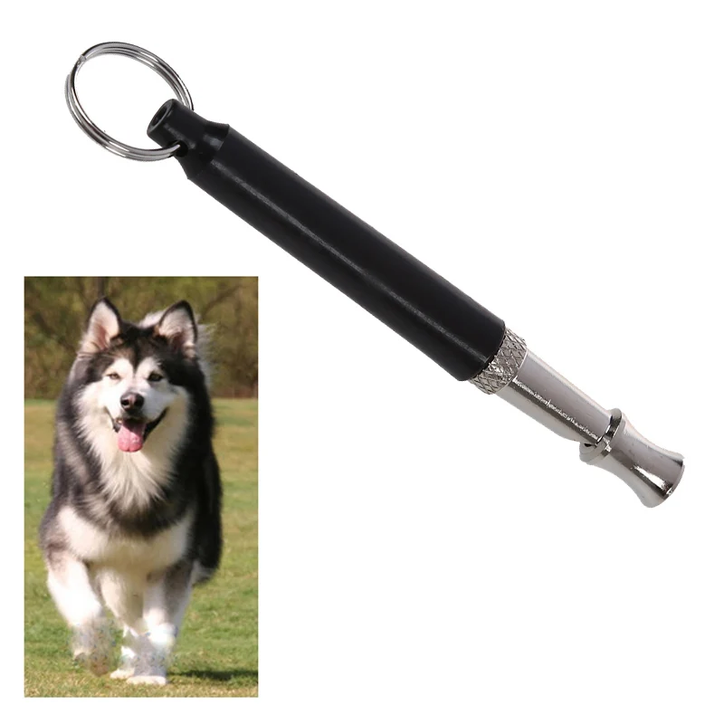

JEYL 1 шт. 90 мм тренировочный свисток для питомца собаки щенка регулируемый ультразвуковой звук бесшумный