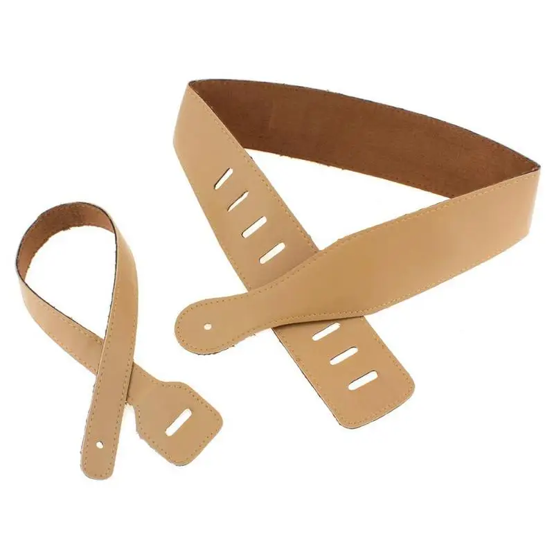 

Leather Guitar Strap Electric Guitar Acoustic Guitar Button For Acoustic Bass Electric Classic Holder Accessories Guitar St B8B9