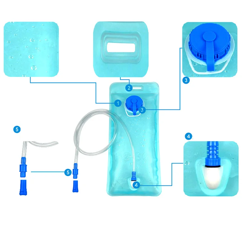 Сумка для воды спорта на открытом воздухе путешествий велоспорта Портативная