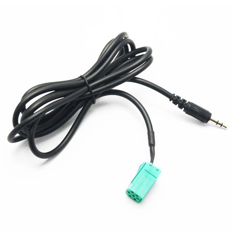 

3.5mm Cars AUX CD Stereo Audio Line Input Cable For Renault Clio Megane Espace Kangoo Laguna 2005 2006 2007 2008 2009 2010 2011