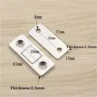 Крепкий Сверхтонкий магнитный дверной замок, дверной замок, дверная защелка, магнит для мебели, шкафа, буфета с винтами