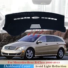 Защитная накладка на приборную панель для Mercedes Benz R-Class 2006  2013, автомобильные аксессуары, ковер R-klнас R280 R300 R320 R500 R63 2012
