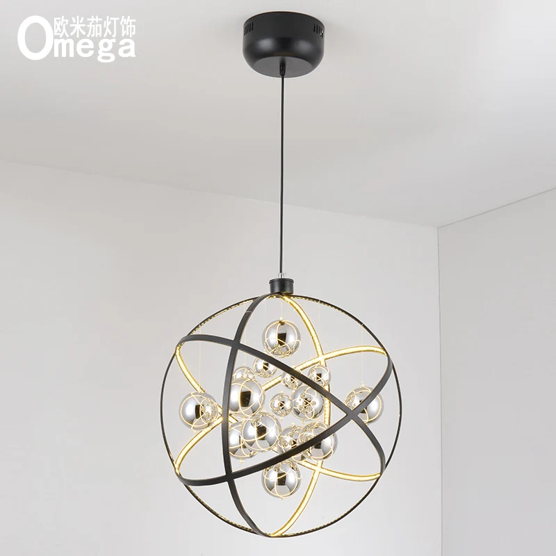 구매 북유럽 스타일 모던한 미니멀리스트 크리에이티브 샹들리에, 레스토랑 바, 베란다, 서재, 침대 머리맡, 작은 샹들리에, 프로젝트 모델 룸 램프