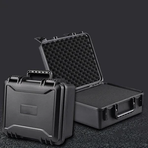 plastic tool box hardware equipment protection safety box moisture proof instrument case suitcase outdoor box wpre cut sponge free global shipping