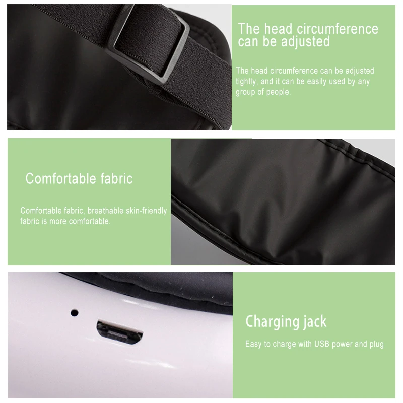 Электрический массажер для глаз снимает усталость мигрень Анти Близорукость